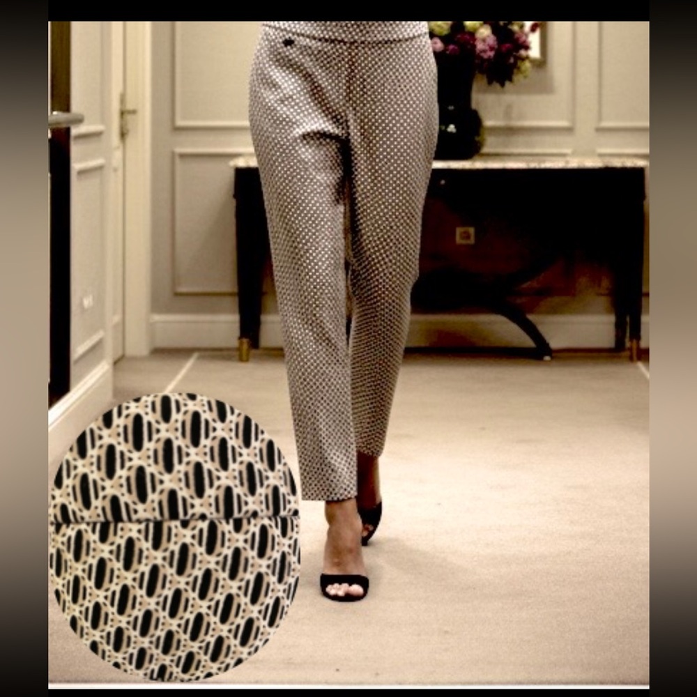 Adrianna Papell Lined Printed Kate Fit SZ 8 NWT